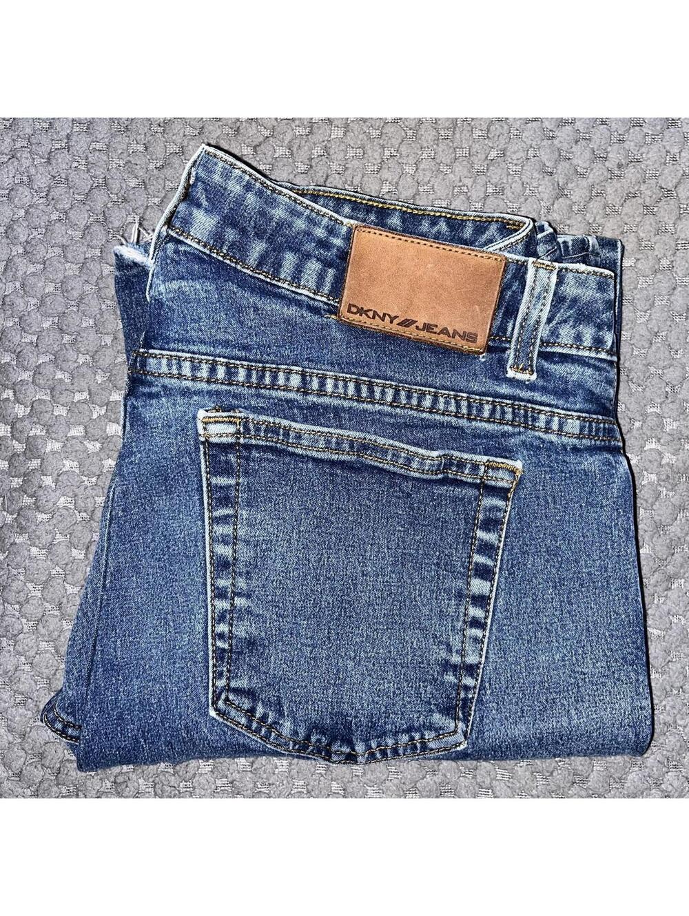 DKNY Jeans  Flare Leg Womens Size 23 Blue Denim